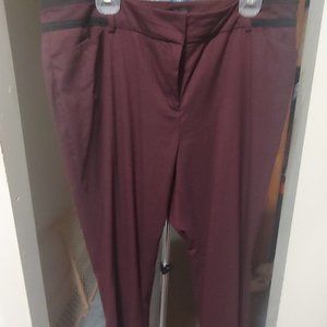 Dress Pants - BURGANDY
